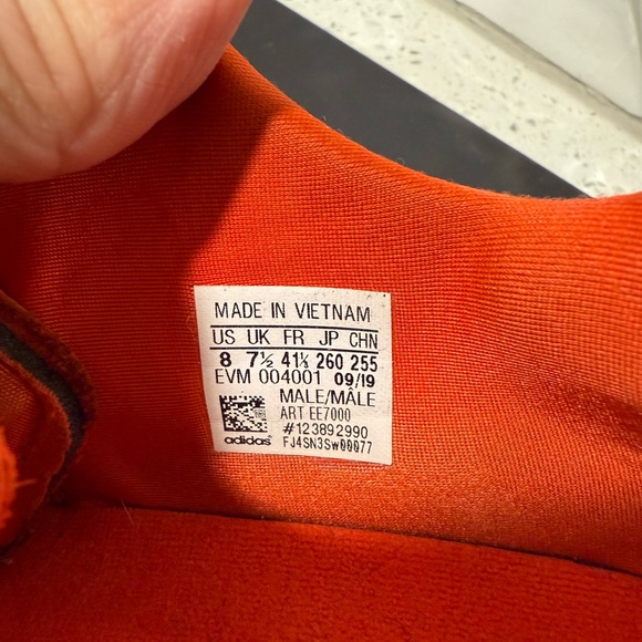 Adidas Ozweego Bold Orange Men’s Sneakers Size 8 - Picture 12 of 12